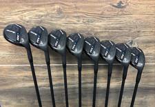 USED RH Mens Rife Golf RX7 Hybrid Irons Set #3-PW Reg Flex Graphite 5848-RX7S
