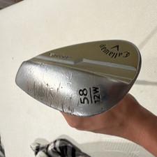 Callaway Jaws 58°/12 Bounce Lob Wedge Right-Handed Steel Shaft Silver