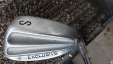 34.5 IN EXCLUSIVE CROSSHILL SAND WEDGE BLADE STYLE GOLF CLUB VERY NICE