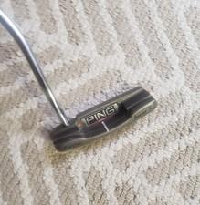 Ping Anser X Putter, RH, 34", Winn Jumbo Grip, Excellent Condition, W/ Skull & C