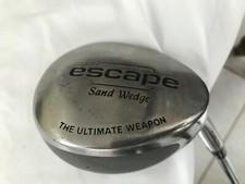 Knight Escape Sand Wedge, Stainless, Steel Shaft, Avon Grip