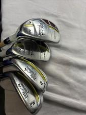 Lady Fairway 4,6,8 PW Hybrid Irons Light HSL Graphite Shaft RH 4 Clubs Headcover