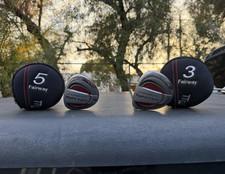 Adams Tight Lies Fairway Wood Set 3W 15°/5W Graphite R Flex LH Used