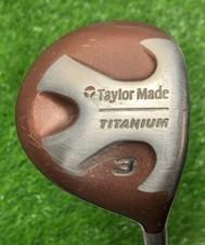 Taylormade Titanium 3 Wood R-80 Plus Regular Flex Bubble Graphite RH 1248