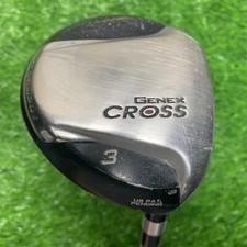 Nickent Genex Cross # 3 Wood Regular Flex Graphite Shaft Oversize Grip RH.3499