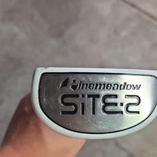 Pinemeadow Site 2 Blade Putter 34 in Steel Shaft Right-Handed Silver/Black