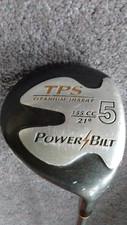 PowerBilt T P S Titanium Insert 21 Degree # 5 Wood / Medium Flex - 43.5"