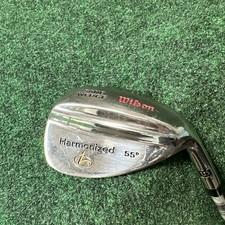 Wilson Harmonized 55° Sand Wedge Good Original Grip Steel Shaft RH Right Handed