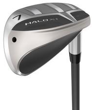 Left Cleveland Halo XL Full Face 5-PW, AW Iron Set Reg Mamiya Helium Mint