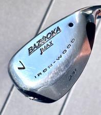 Tour Edge Bazooka JMax Titanium #7 Iron-Wood 33° Reactive R Flex Graphite RH 37"