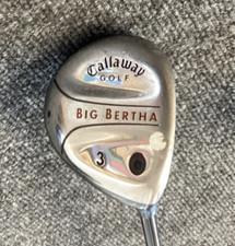Callaway/Big Bertha/3 Wood/RH/RCH Graphite Shaft/43"/SL1058