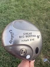 Callaway Great Big Bertha Hawk Eye 9° Driver 1-Wood Firm Graphite RH