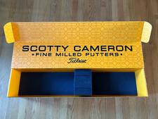 Excellent Condition Rare Scotty Cameron Putters Shipping Box Orange Large 40x8x6