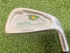 Arnold Palmer Sterling Oversize 6 Iron RH/ Stiff Graphite 37.5"/ NEW GRIP/dj9443