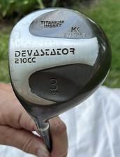 Knight Golf Devastator 210CC 3 Wood 15* W/RH 43" Distance II Graphite Shaft