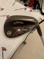 Callaway X Tour Raw Forged 60 Degree Sand Wedge Pro X 6.5 Golf Pride Z-Grip +5/8