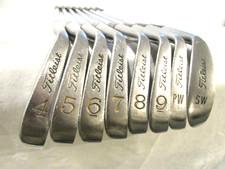 Titleist Acushnet AC 108 Iron Set 4-SW, True Temper Regular Shafts, RH, Nice!