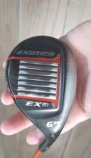 Tour Edge Exotics EX10 28° 6 Hybrid Golf Club Senior Flex Graphite Shaft RH