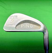 PING Karsten 1 Black Dot 9 Iron steel Shaft RH 34.5" Excellent condition K78