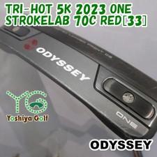 Odyssey TRI-HOT 5K 2023 Putter ONE/StrokeLab 70C Red Used From Japan