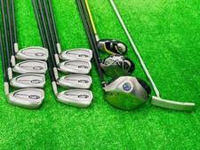 Mac Gregor Mactec NV2 Fullset 1W-4W-U3 5-9+PW+GW+SW+Putter RH R 12pics EL8720