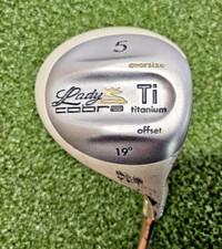 Lady Cobra Oversize Ti Offset 5 Wood / RH / Ladies ~40.25" / NEW GRIP / jd7601
