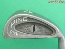Ping Eye Pat # Single 4 Iron Steel ZZ Lite Shaft Mens Right Handed Black Eye