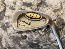 Ping I3 O-Size 4 Iron, Black Dot, Regular Steel Shaft, Right Hand