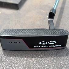 Snake Eyes MAX Mallet Putter Club Putter Steel Shaft Black 1 Club