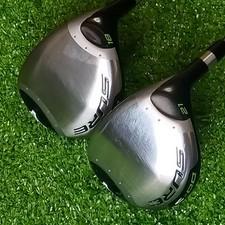 Mizuno SURE DD Fairway Wood 5W 7W 2pcs Set EXSAR Carbon Regular Flex Used Japan