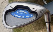 Callaway Steelhead X-16 46° Pitching Wedge PW - Steel Uniflex Shaft - 35" RH VG