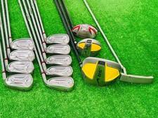 Yonex NanoV SD Fullset 1W-5W-U3 4-9+PW+GW+SW+Putter RH Stiff Flex 13pics EL8722