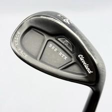 Cleveland 588 RTX Rotex Face Black Pearl 56-14 SW Sand Wedge Steel Shaft RH 36"