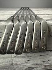 Nicklaus Air Bear Offset Iron Set 3,4,5,6,7,8 RH Reg Flex Steel Shafts Right