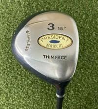 President Mark III Thin Face 3 Wood 15* / RH / Regular Graphite ~42" / jl4904