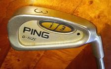 PING i3 Blade Black Dot 3 Iron - Steel Regular Flex - O-Size