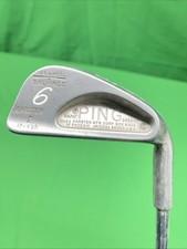 PING Karsten 1 Black Dot 6 Iron Steel Shaft RH 37" Excellent condition K46