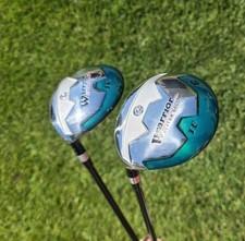 Warrior Custom Golf TE 3 and 5 Fairway Wood LH Long Drive S Flex Graphite Mint