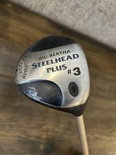 Callaway Golf Big Bertha Steelhead Plus 3 Wood Gems Graphite RH Golf Club