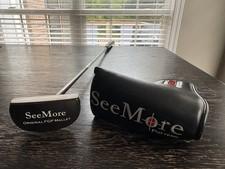SeeMore Original FGP Mallet Putter 34" RH; 70° Lie; 2.5° Loft w/ Headcover