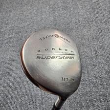 Vintage TaylorMade Burner SuperSteel Driver 10.5° Bubble Graphite RH Golf Club