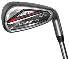 Left Hand Cobra DS ADAPT MAX 5-PW Iron Set Regular Steel FST KBS Tour Lite Excnt