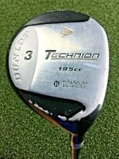 Dunlop Technion 195cc 3 Wood / RH ~45" / Regular Graphite / Nice Grip / gw3721