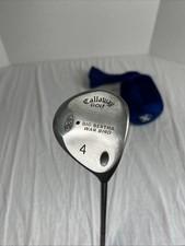 Callaway S2H2 Big Bertha War Bird 4 Wood Memphis 10 Uniflex Steel Shaft RH 42”