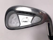 TaylorMade Rac OS Single 4 Iron Light Metal Stiff Steel Mens RH Undersize Grip