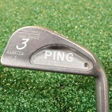 ⛳️ PING KARSTEN I 17-4ph BLACK DOT RH HEEL-TOE BALANCE 3 IRON W/STEEL SHAFT
