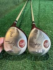 Maltby Logic Ladies Wood Pair~LGS Ladies Graphite System Firm & Soft~U-Size Grip