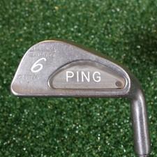⛳️ PING KARSTEN I 17-4ph BLACK DOT RH TOE-HEEL BALANCE 6 IRON W/STEEL SHAFT