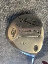 Callaway/Big Bertha/Driver/9*/RH/Graphite Shaft/43.5”/SL4840