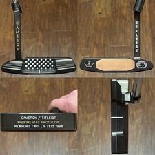 Scotty Cameron Xperimental Prototype Teryllium Newport 2 Long Neck Putter W/ HC